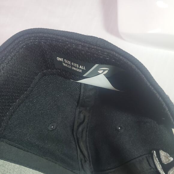 TaylorMade Black SIM2 Tour Issue Snapback Hat New W/Tags - Picture 7 of 7
